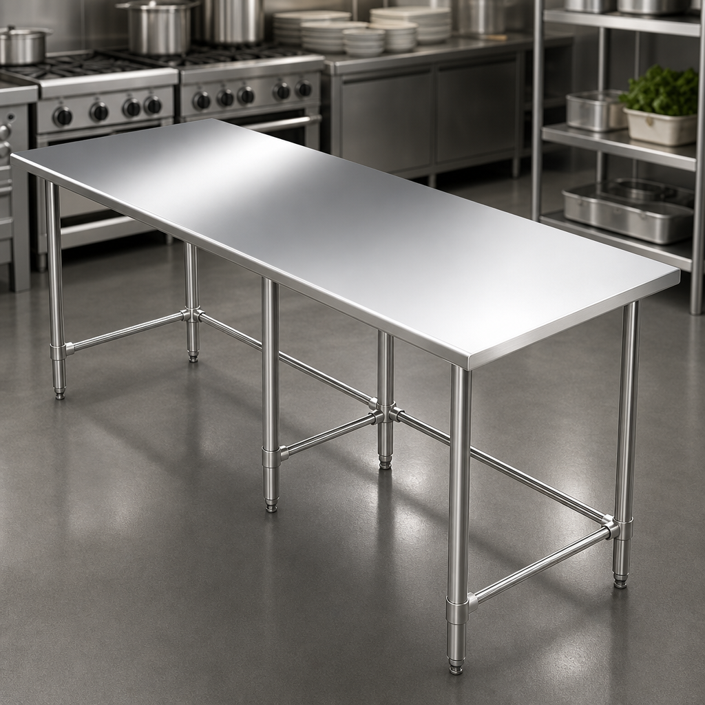 Reinforced Stainless Steel Top