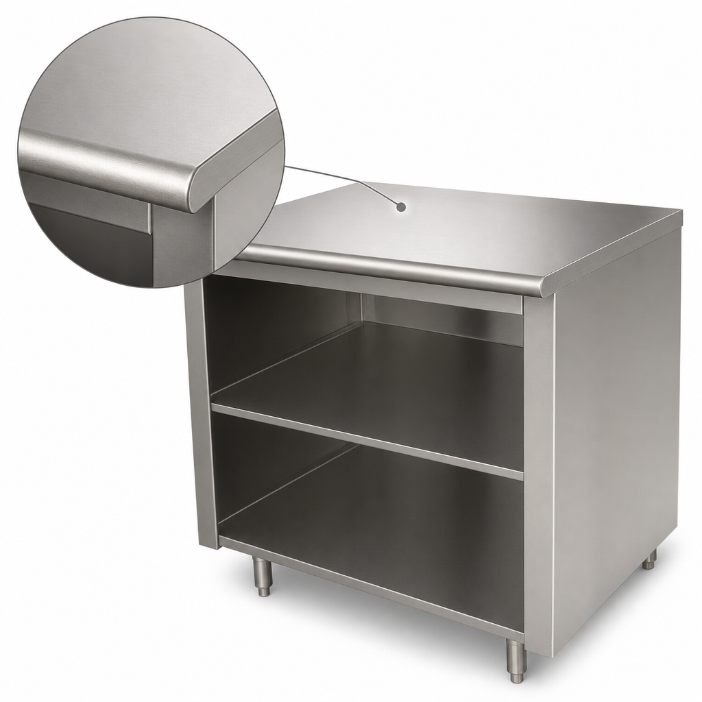 14 Gauge 304 Stainless Steel Top