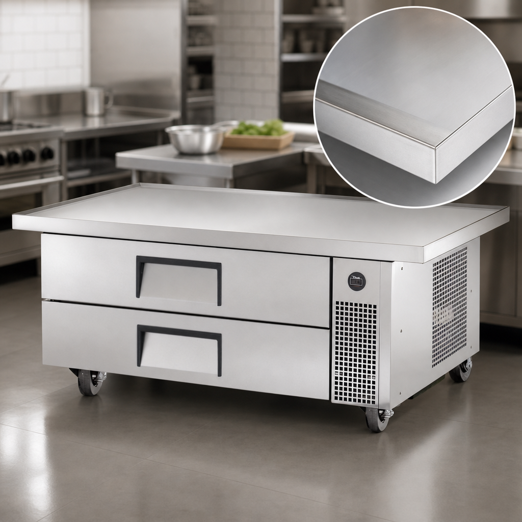 18-Gauge Stainless Steel Top