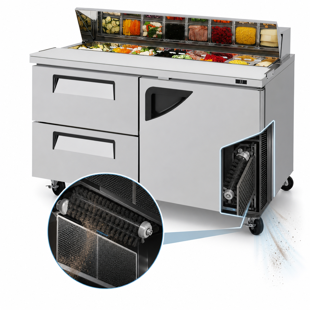 Patented Self-Cleaning Condenser