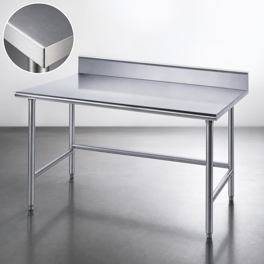 14-Gauge Stainless Steel Top