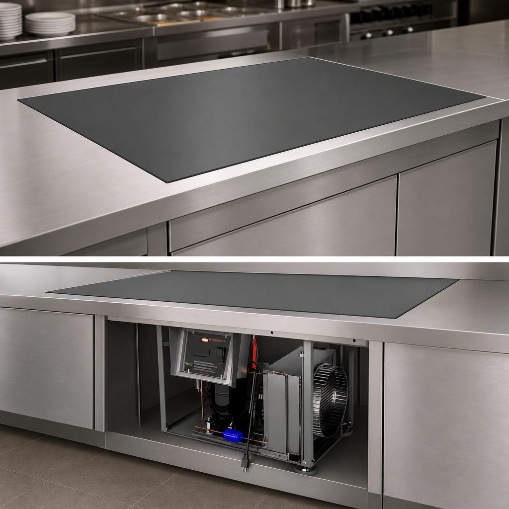 Built-In Flush Top Design