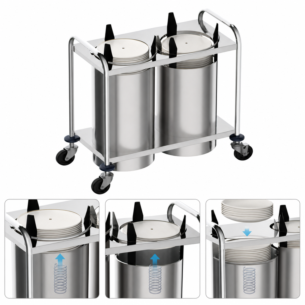 Self-Leveling Dispensing Tubes