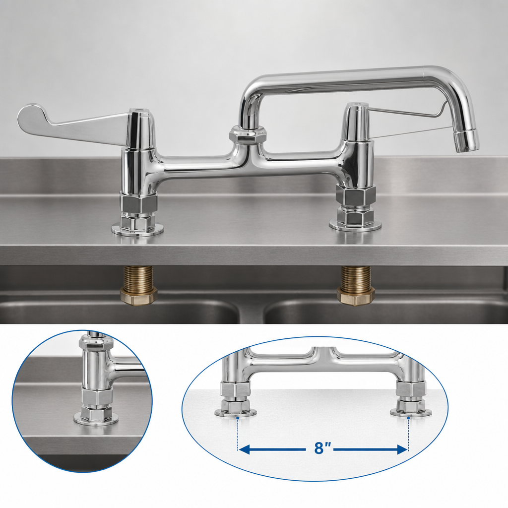 8-Inch Deck Mount Design