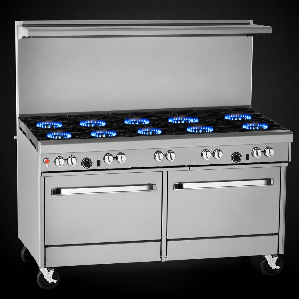 10 Open Burners