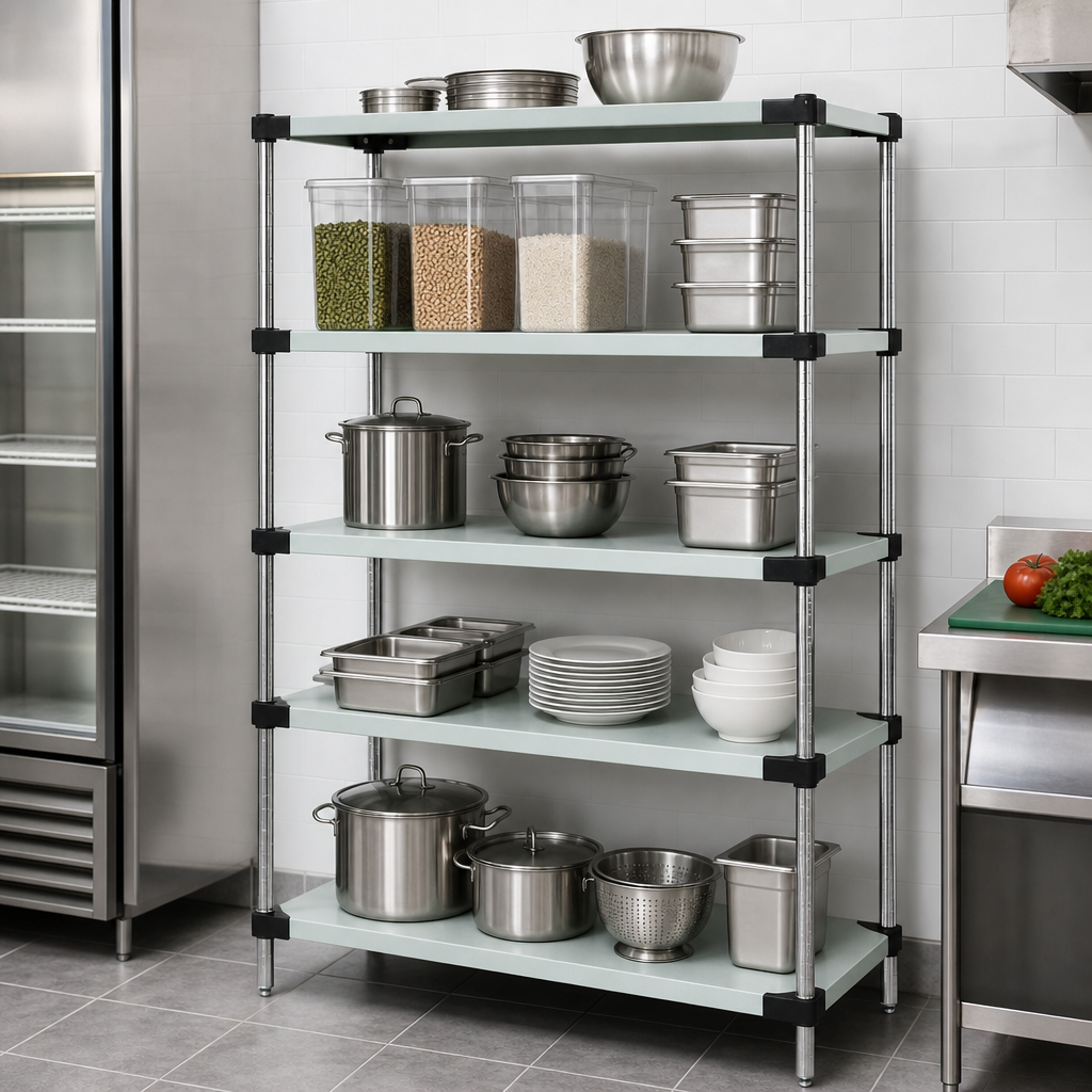 Five Solid Shelves