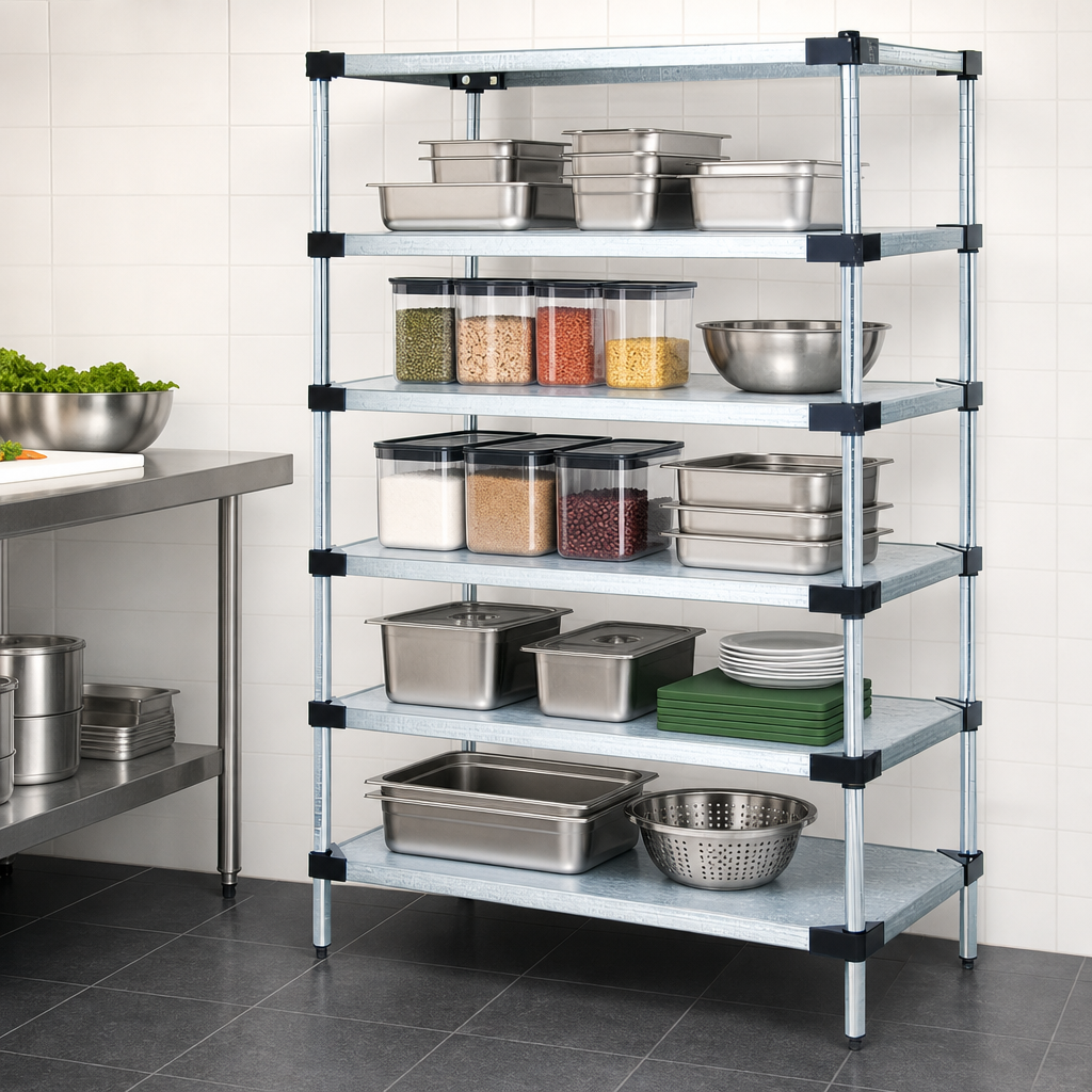 5 Solid Shelves