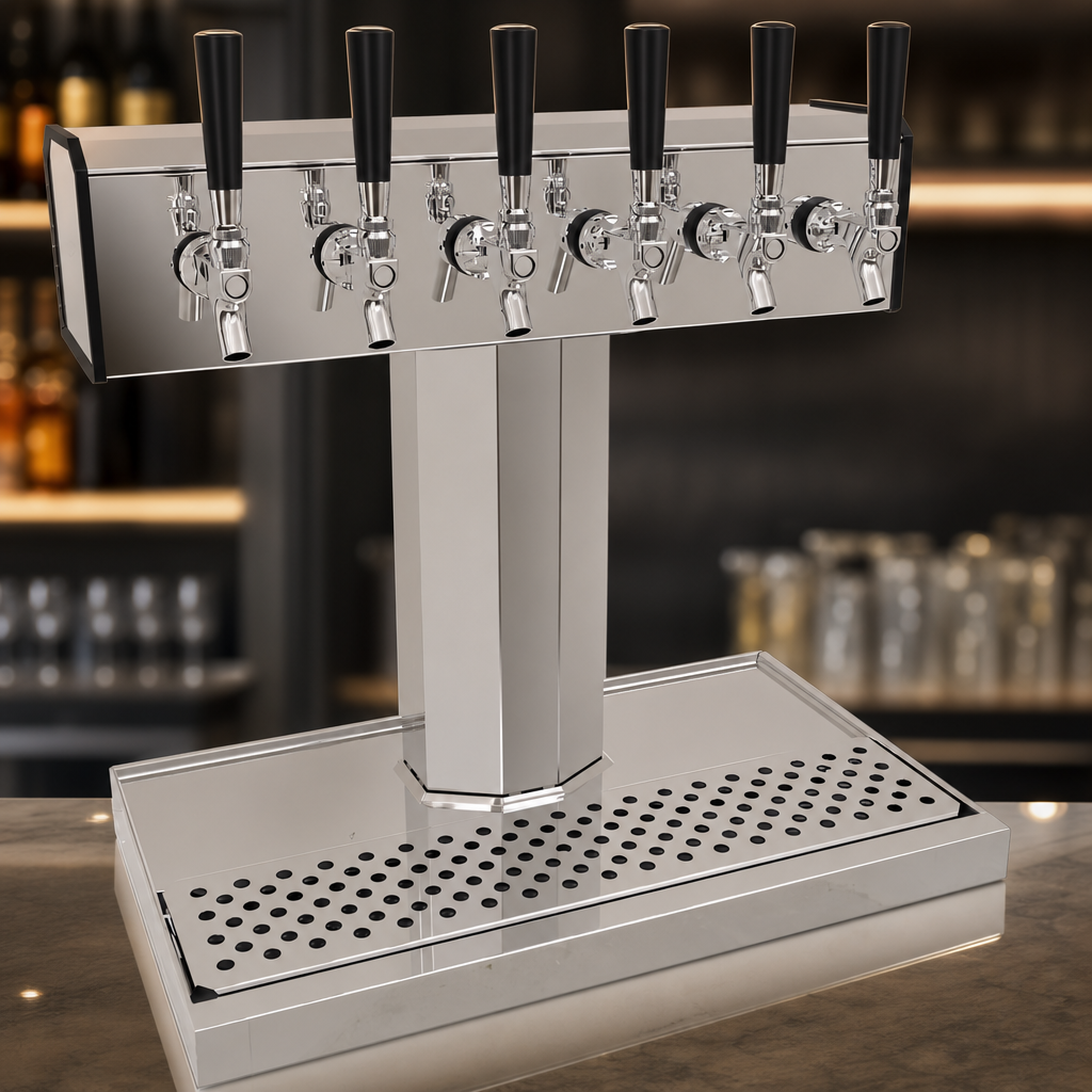 Six-Faucet Capacity