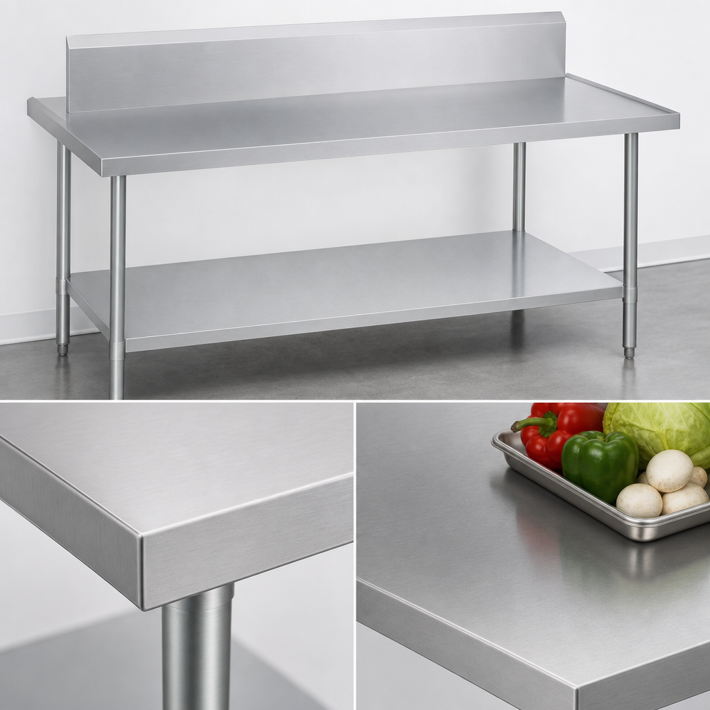14-Gauge 300 Series Stainless Steel Top