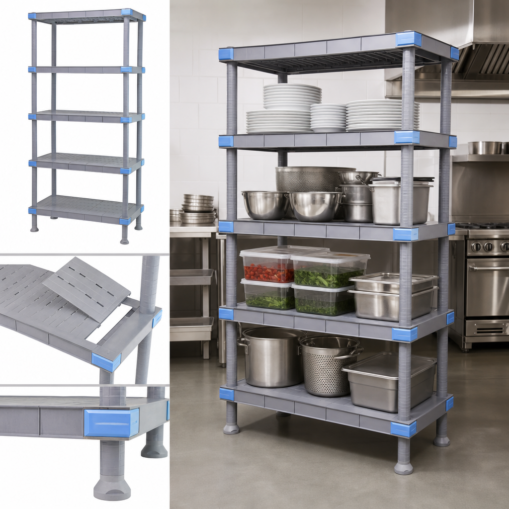 Five Solid Shelves