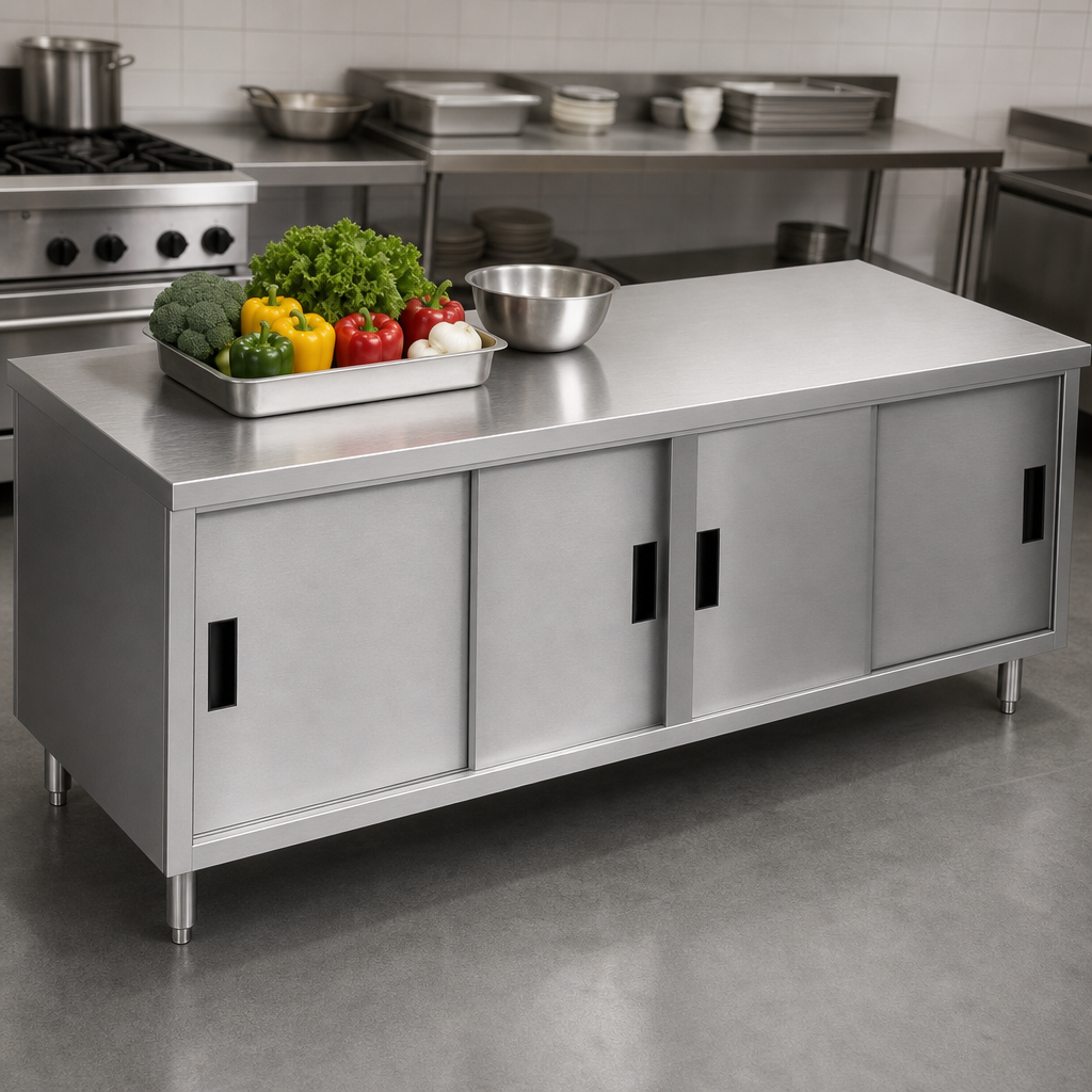 14-Gauge 304 Stainless Steel Top