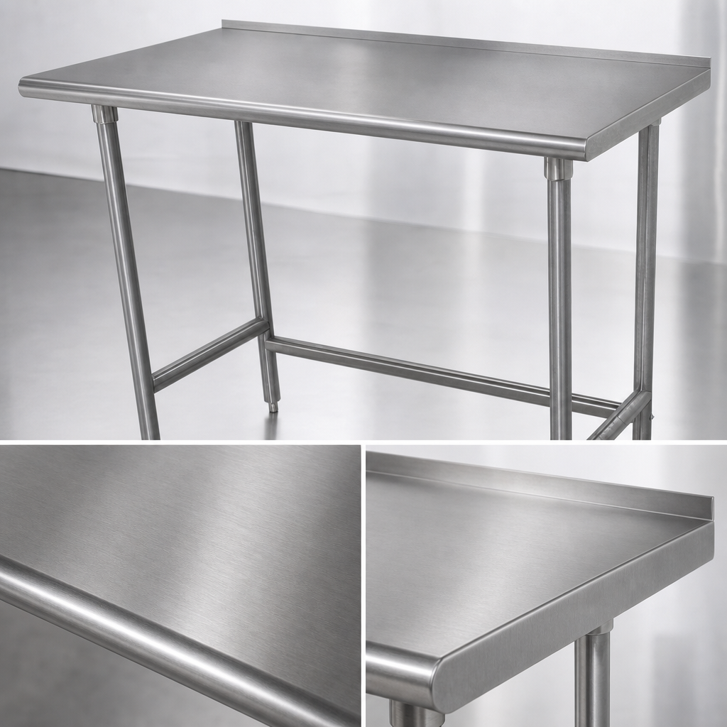16 Gauge 304 Stainless Steel Top