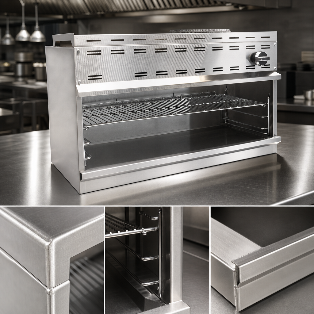Heavy-Duty Stainless Construction