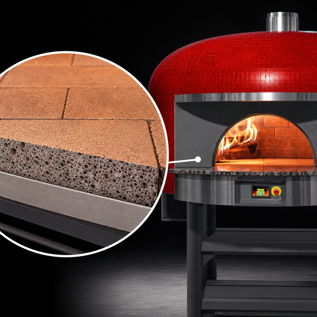 Refractory Brick Hearth