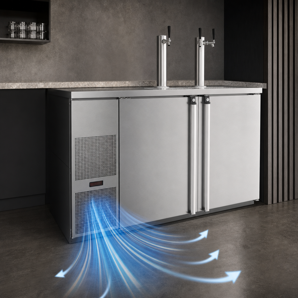 Front-Breathing Refrigeration