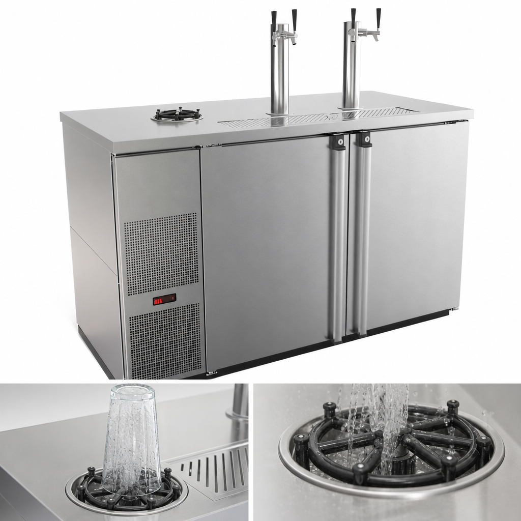 Integrated Glass Rinser