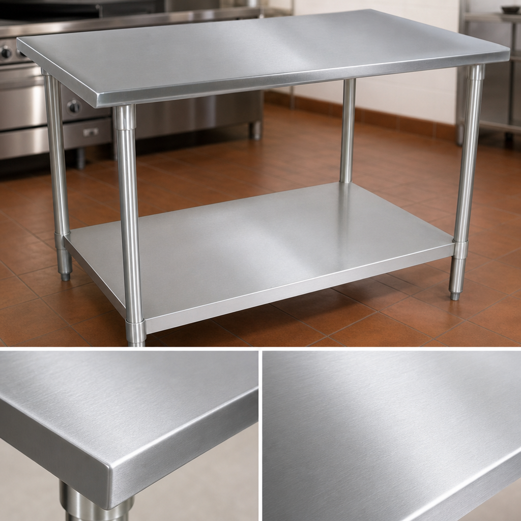 16-Gauge Type 300 Stainless Steel Top