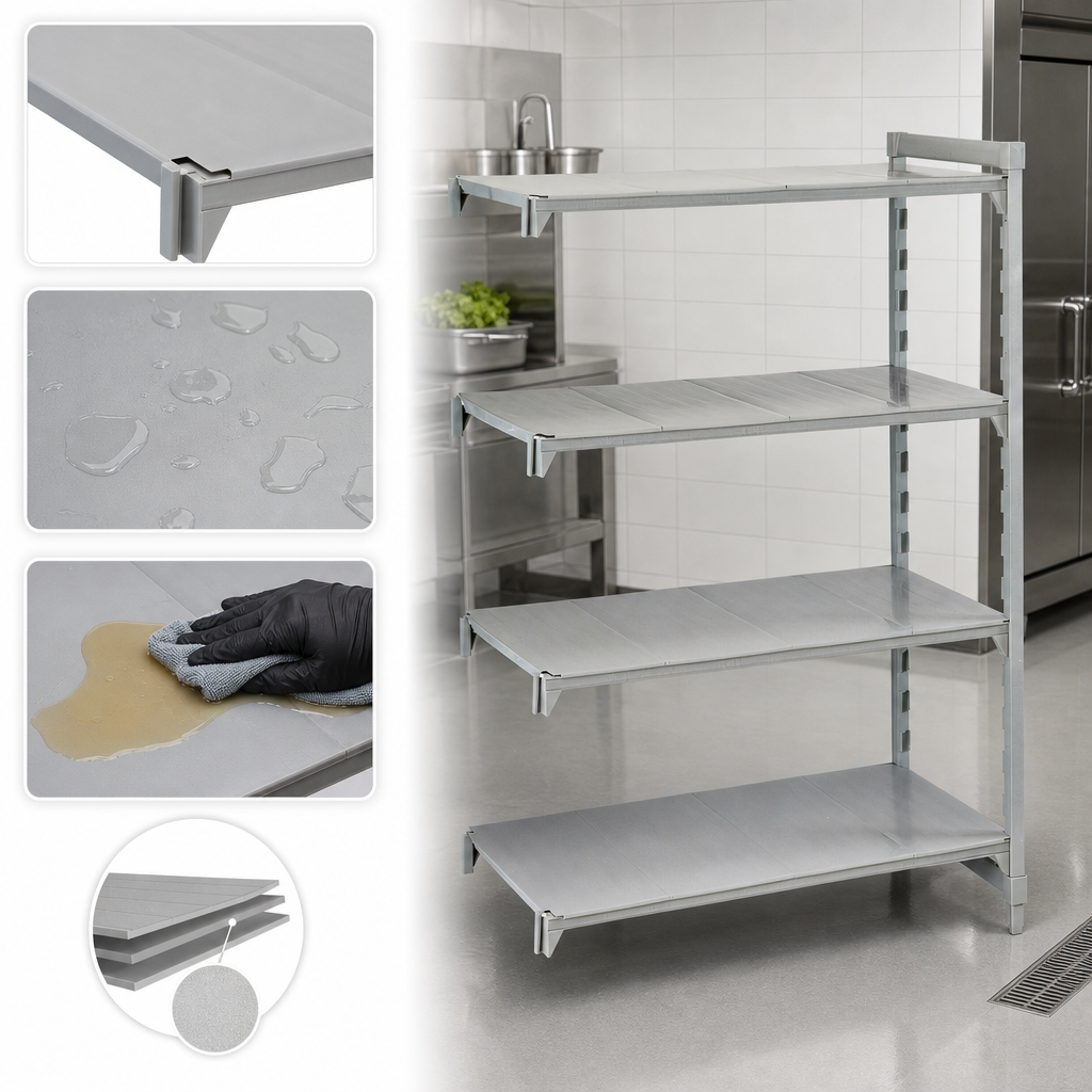 Solid Polypropylene Shelf Plates