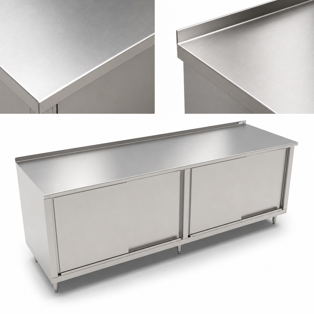 14-Gauge Type 300 Stainless Steel Top