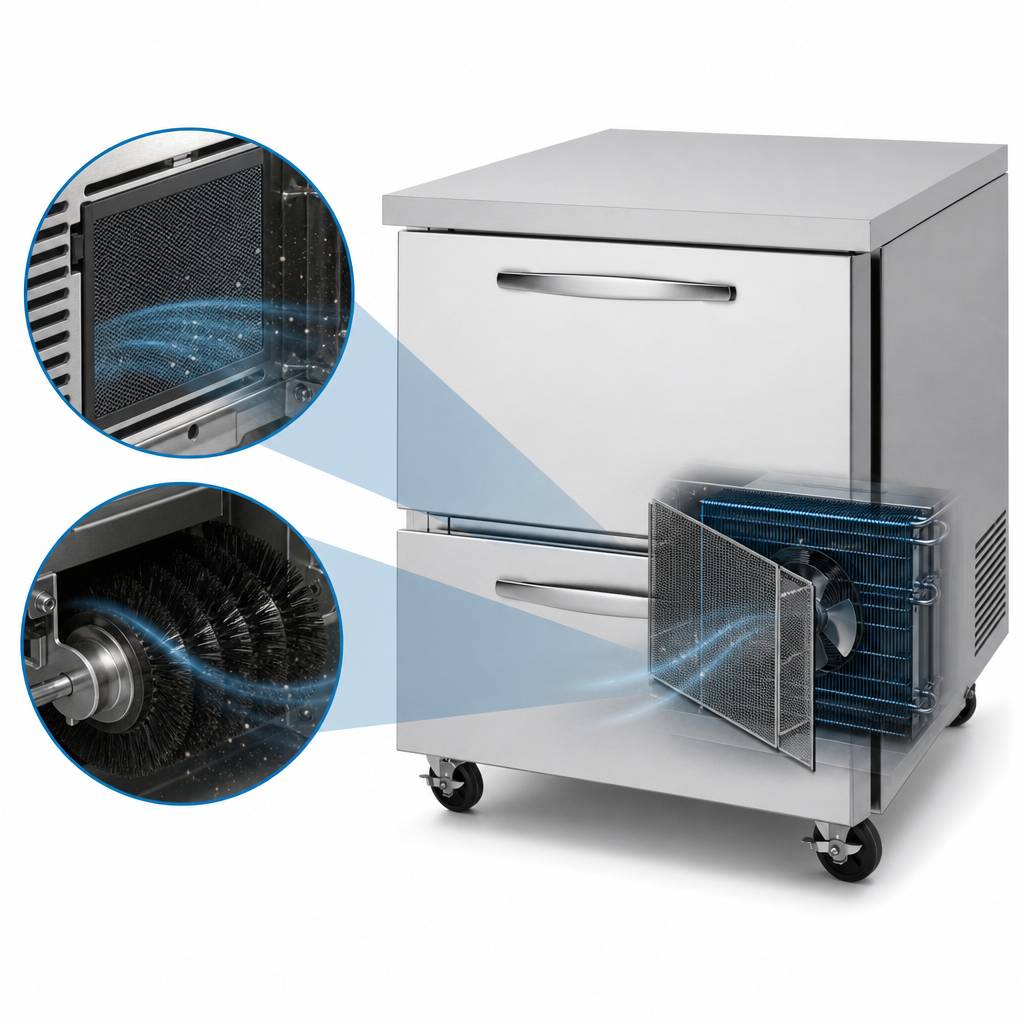 Self-Cleaning Condenser