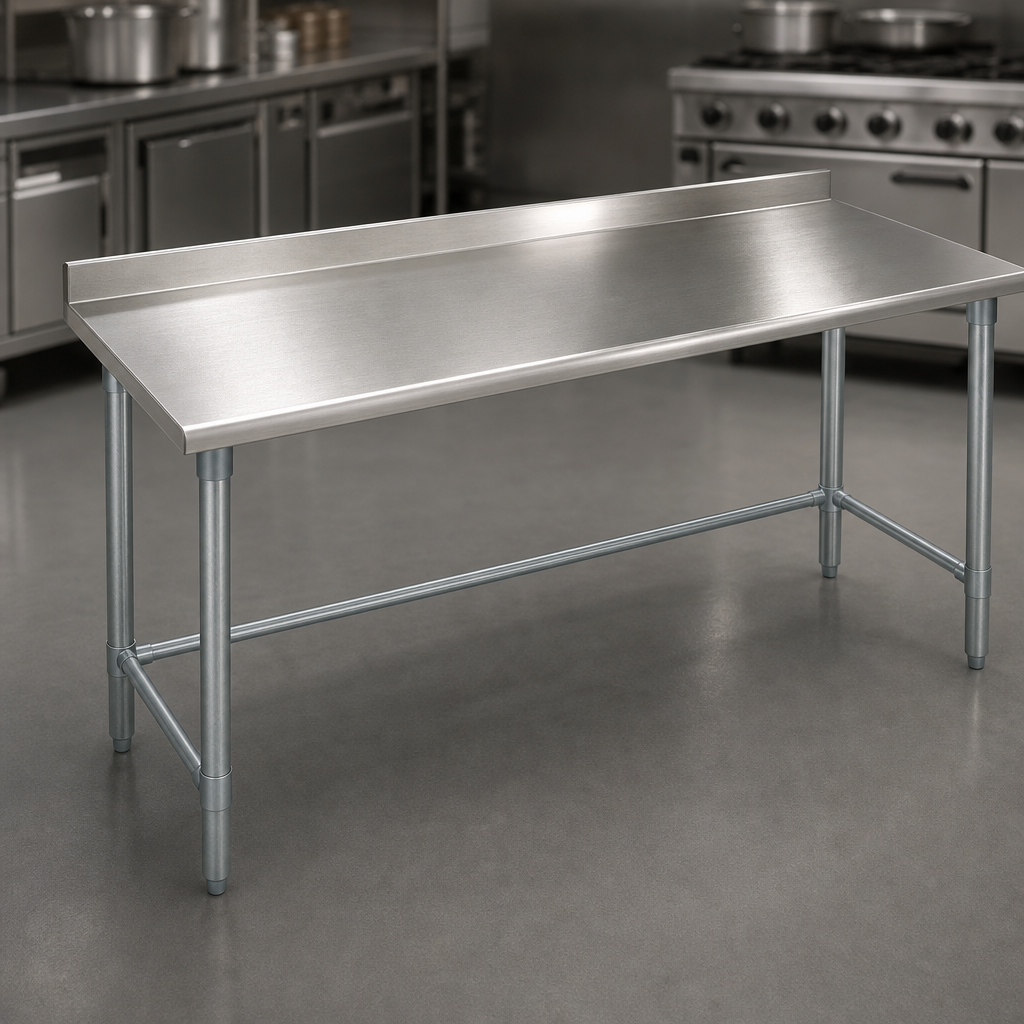 16-Gauge Stainless Steel Top