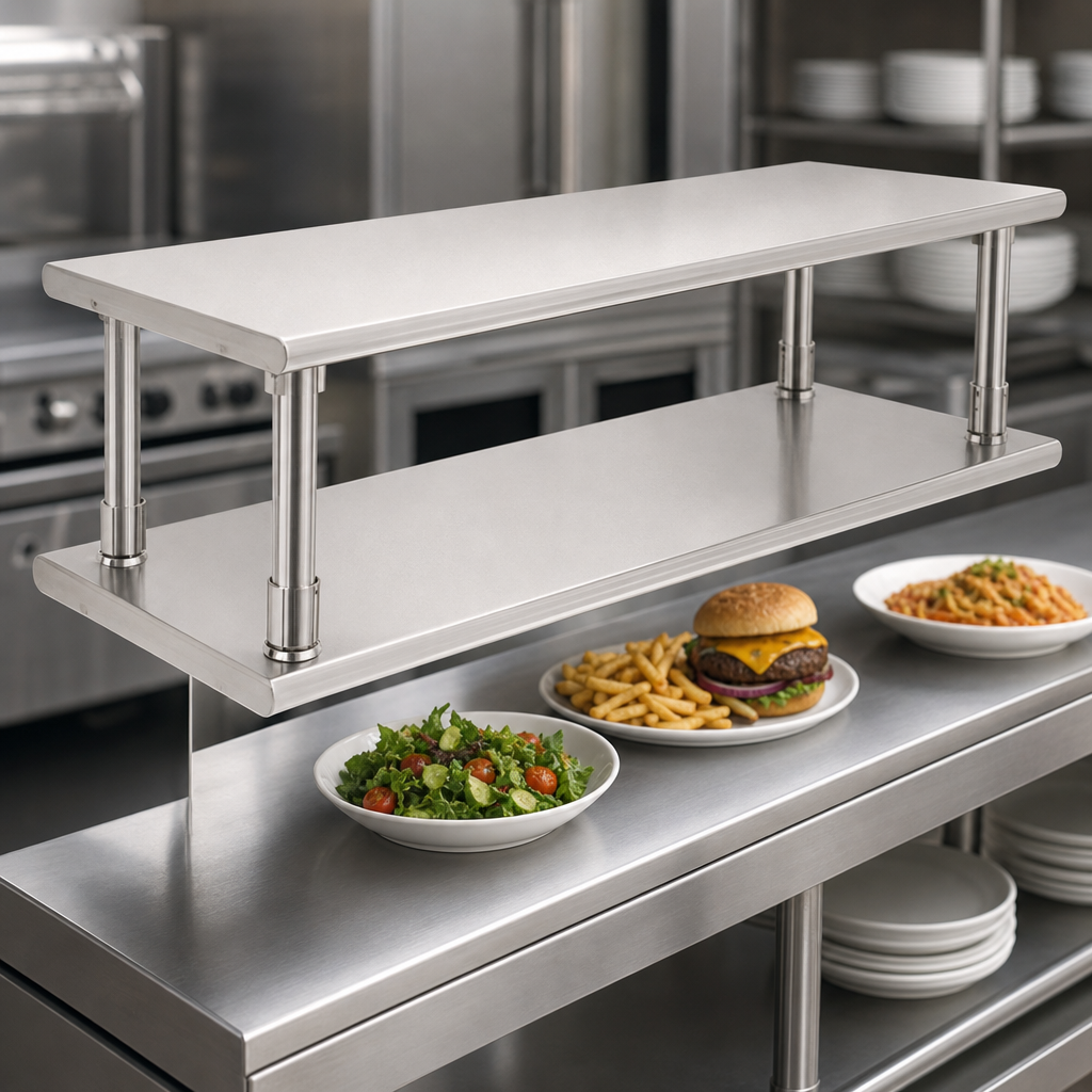 Pass-Thru Shelf with Overshelf