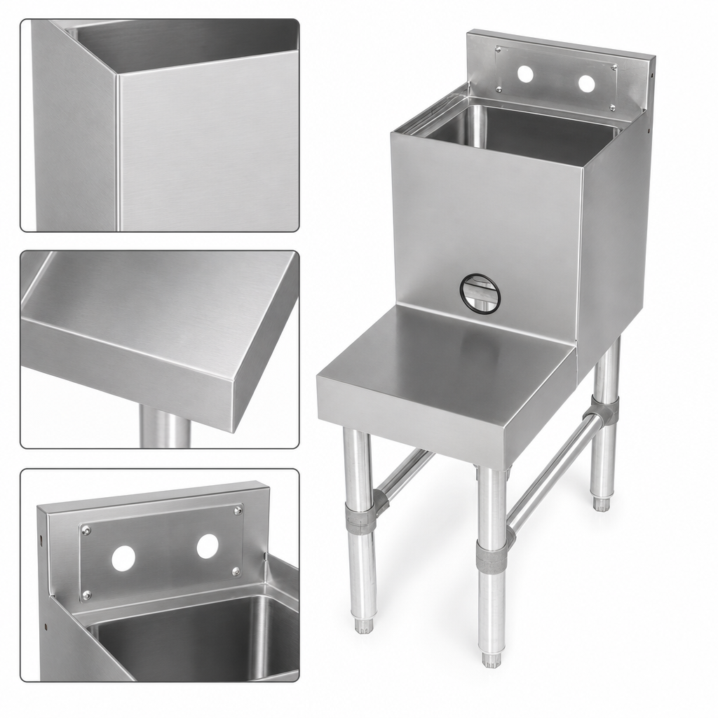 18-Gauge Stainless Steel Construction