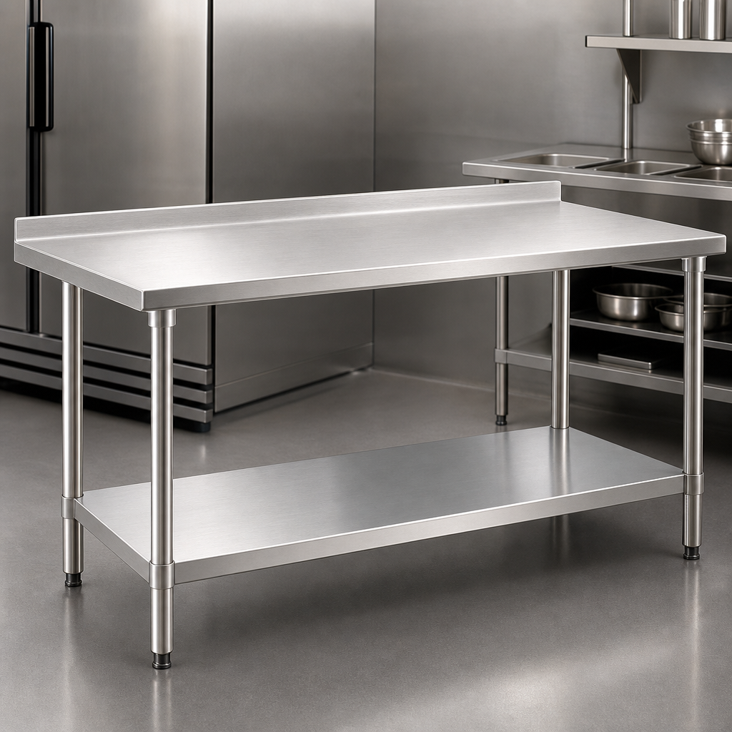 16-Gauge Stainless Steel Top