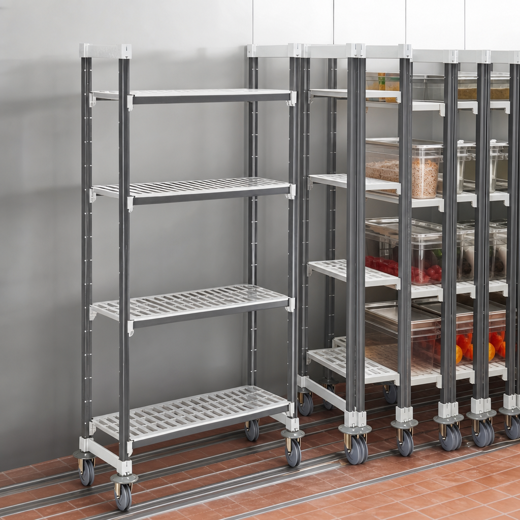 High Density Floor Track Design