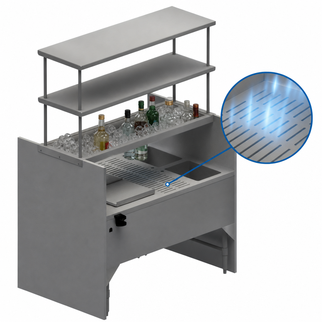 10-Circuit Cold Plate