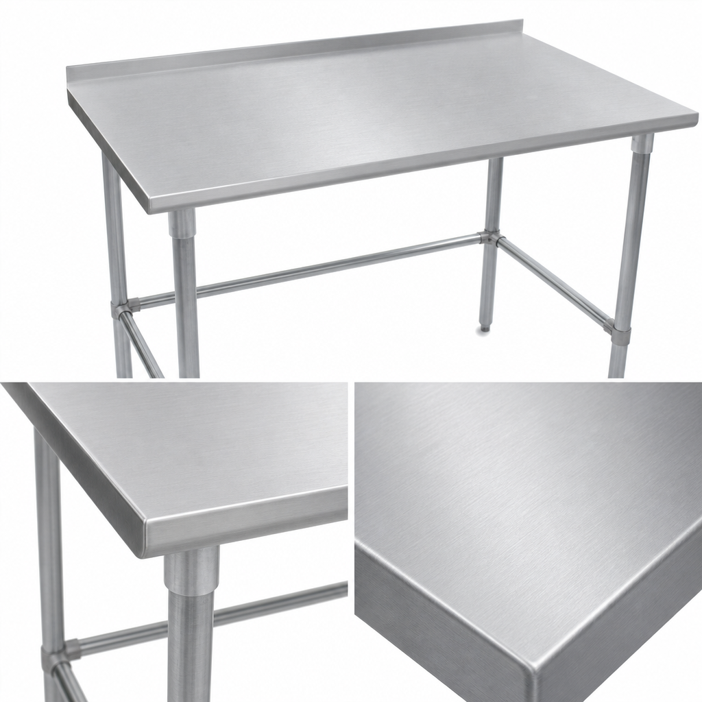 14-Gauge 300-Series Stainless Steel Top