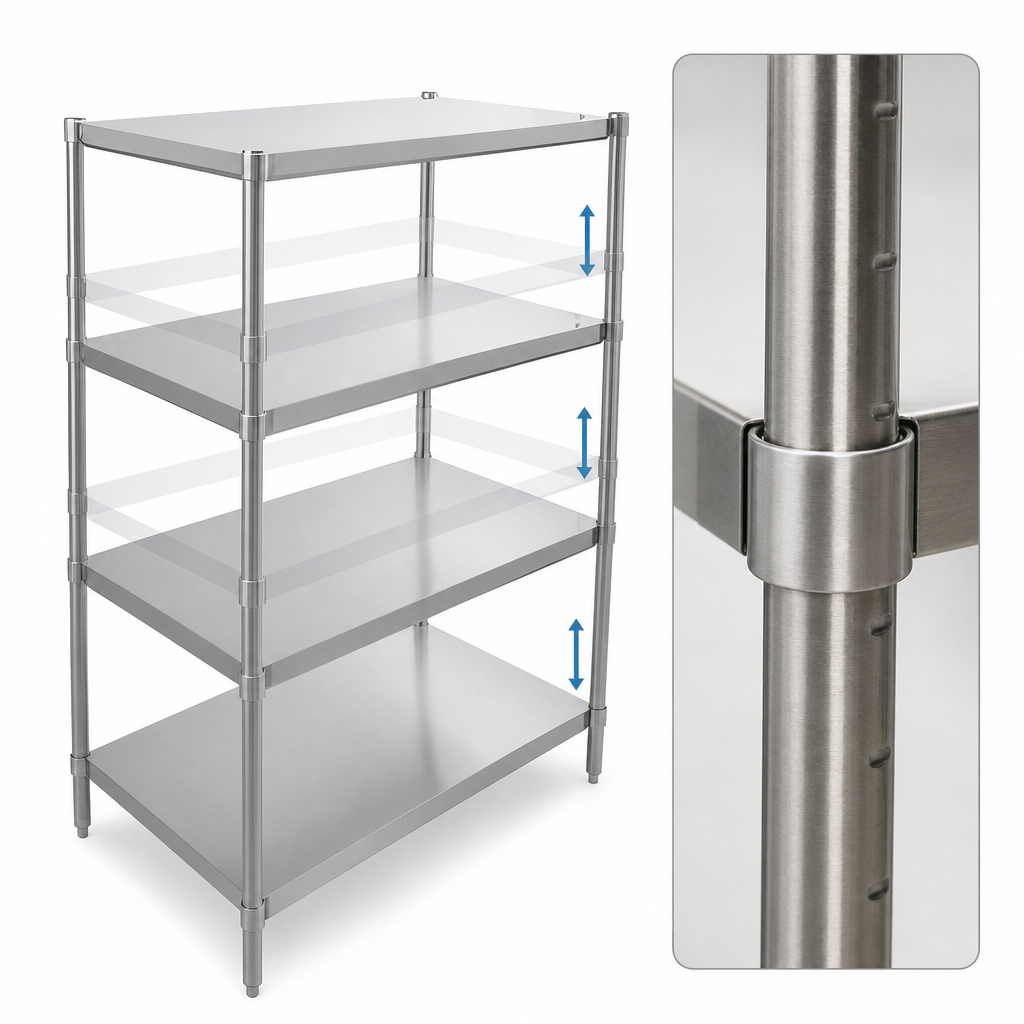 Three Adjustable Shelves