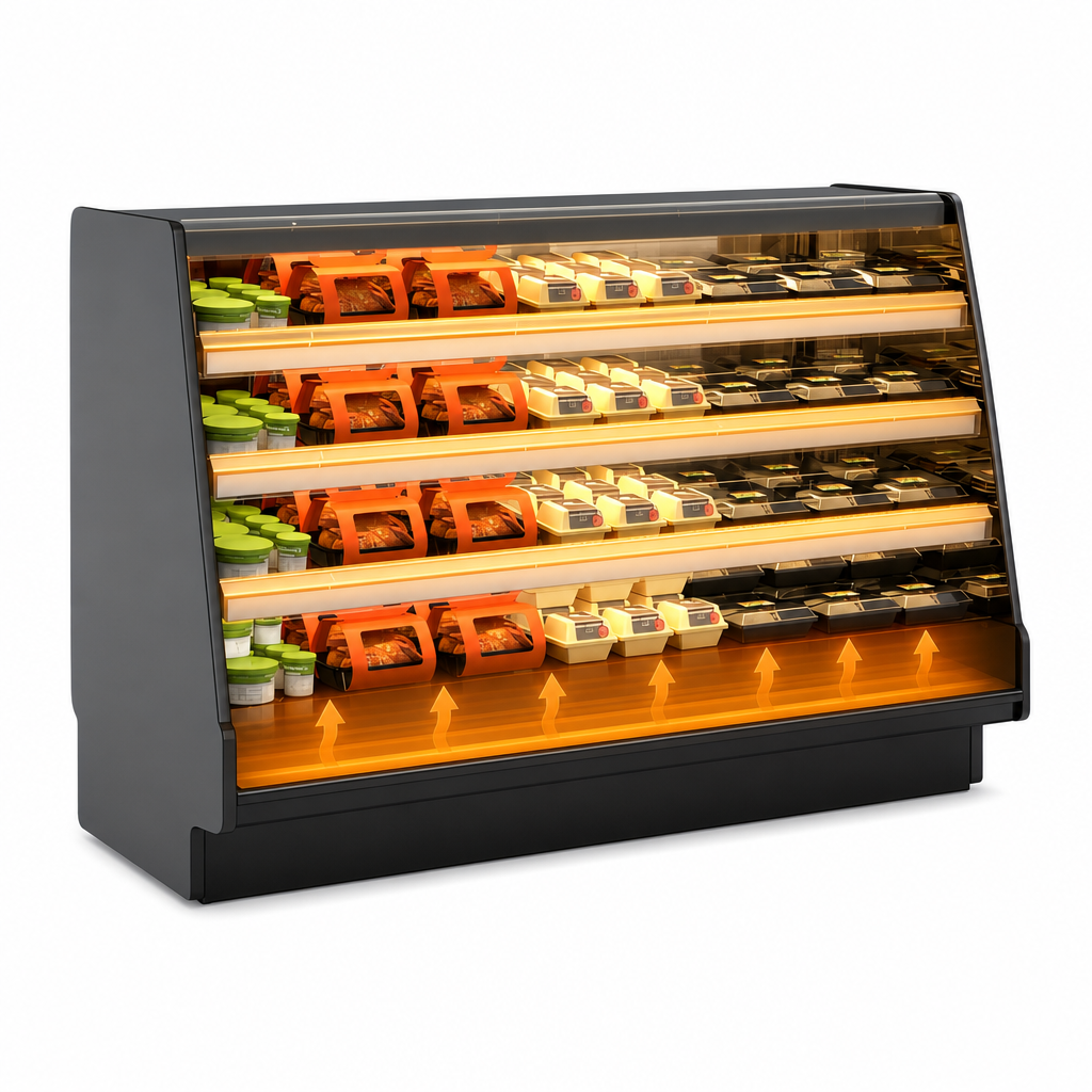 Heated Deck and Shelving