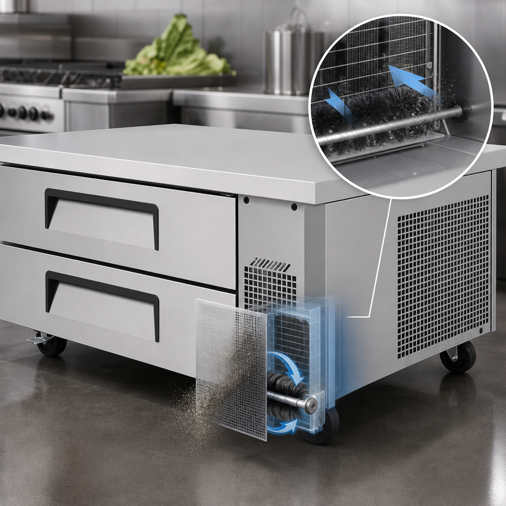 Self-Cleaning Condenser