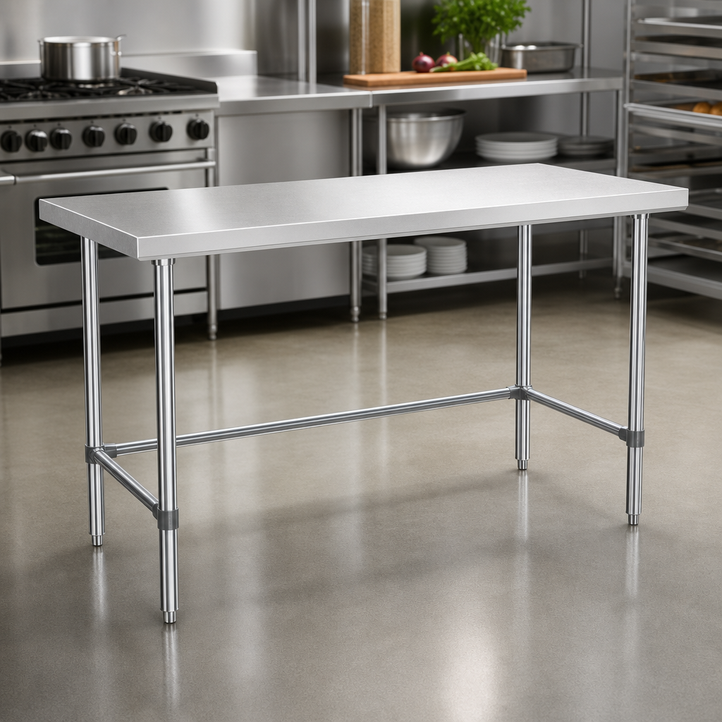 18-Gauge 430 Stainless Steel Top