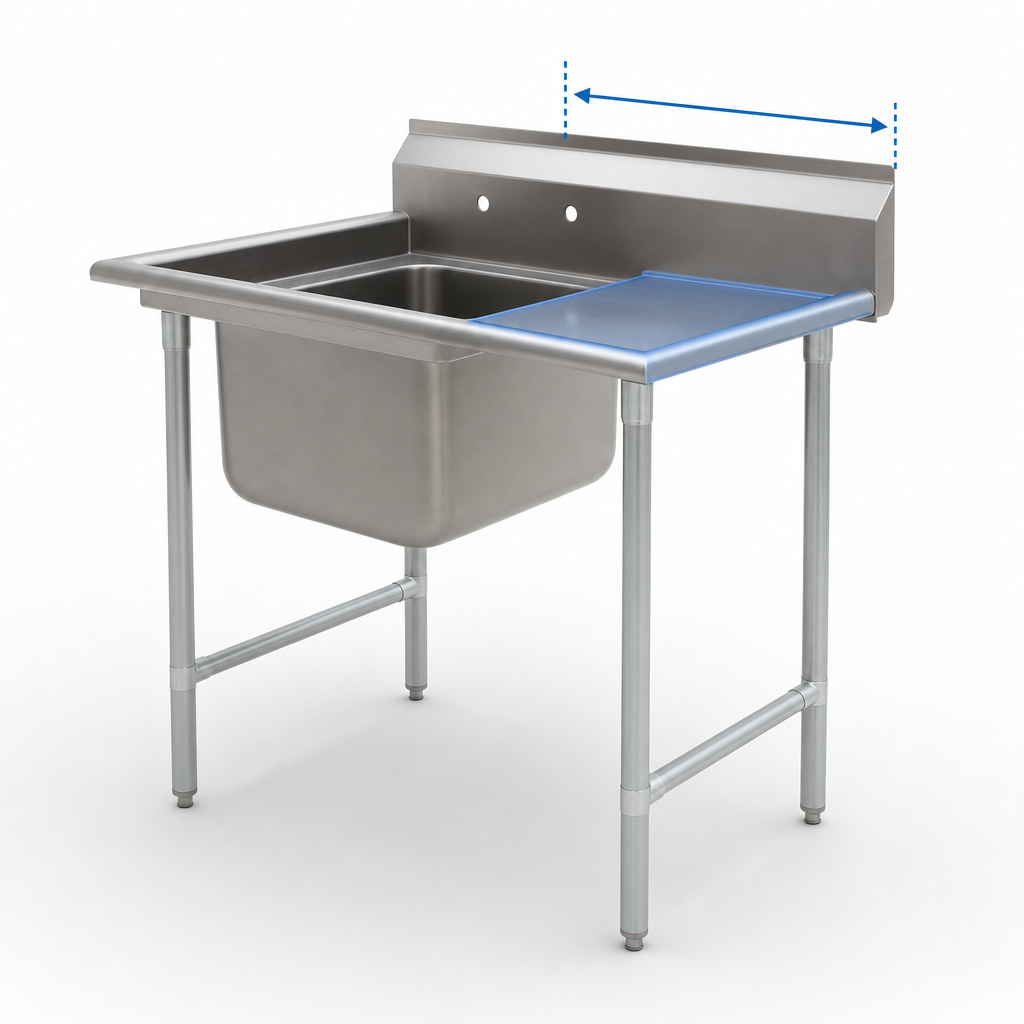 18 Inch Right-Hand Drainboard