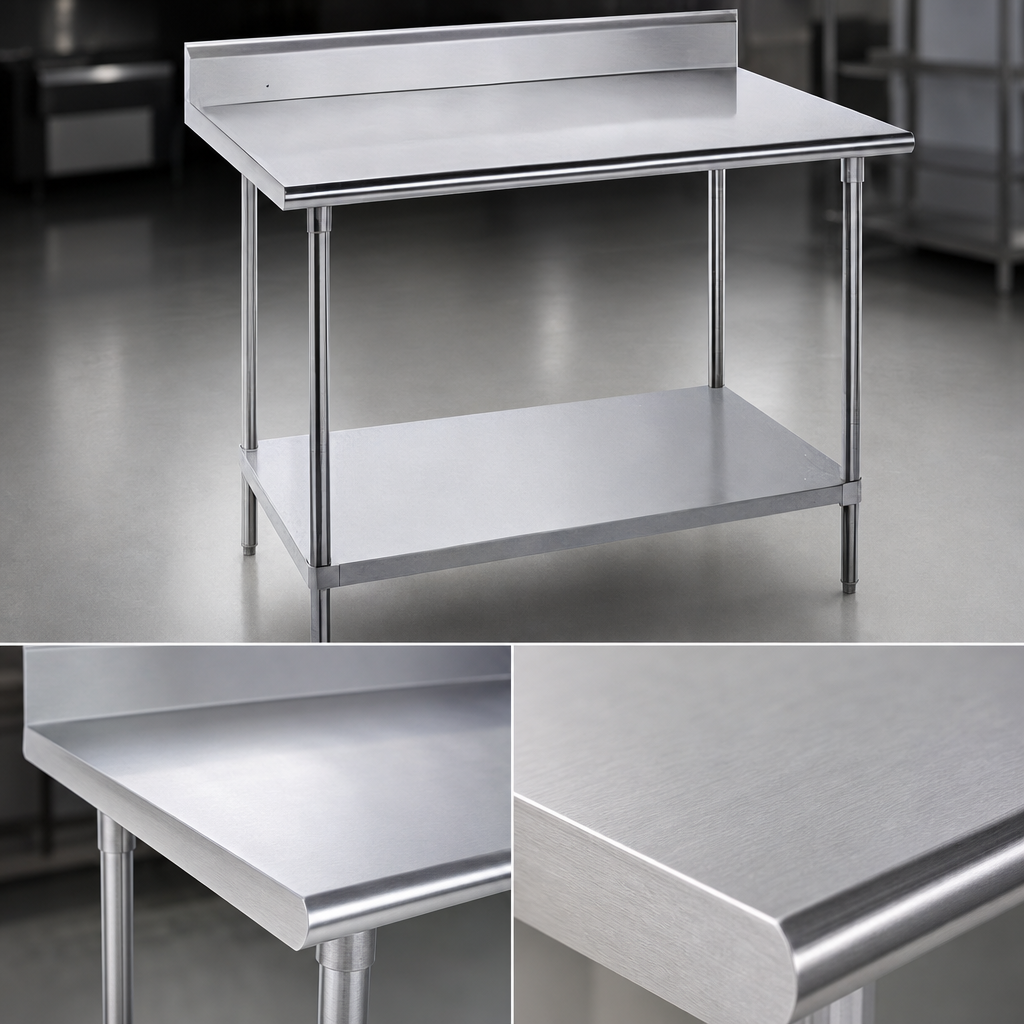 16-Gauge 430 Stainless Steel Top