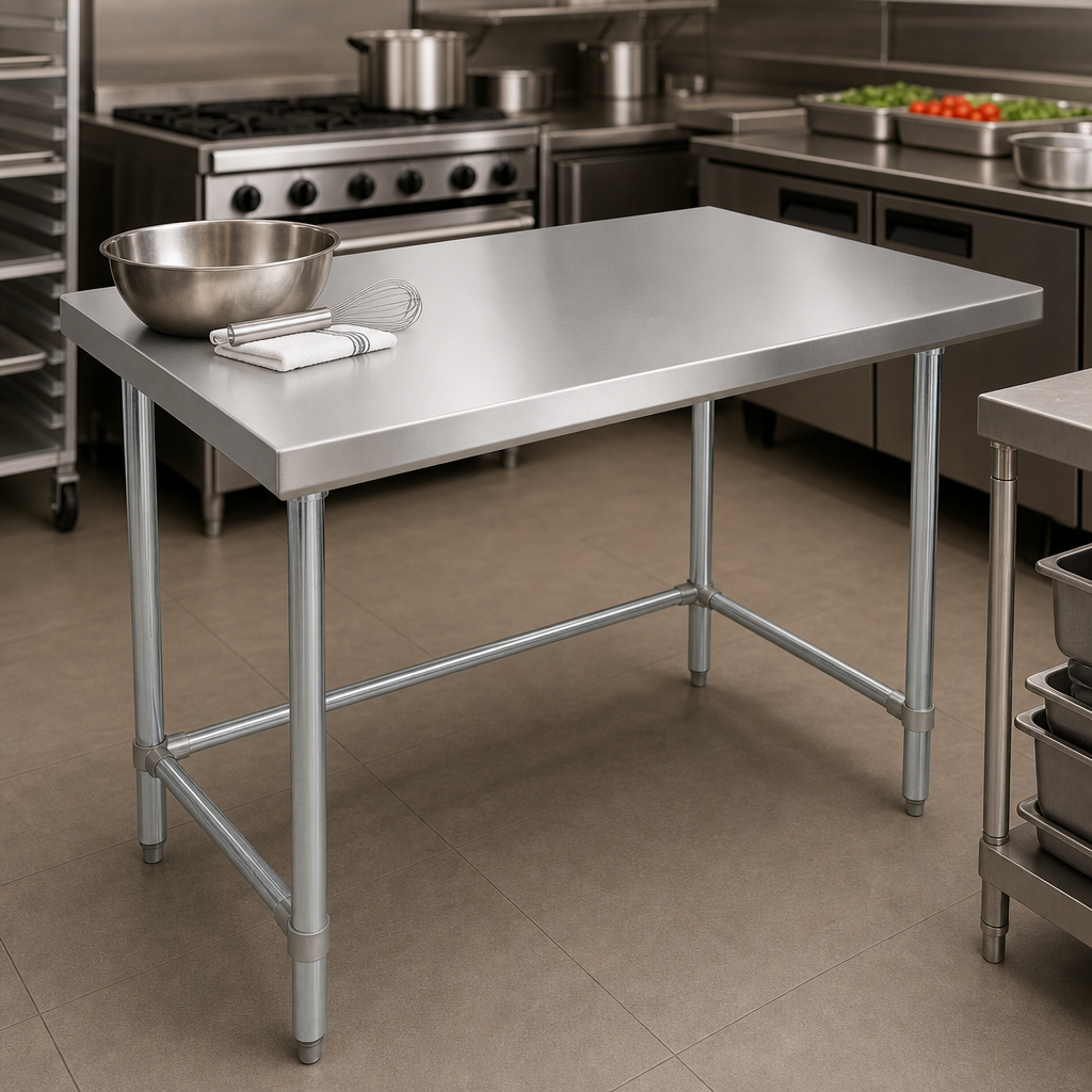 16-Gauge Stainless Steel Top