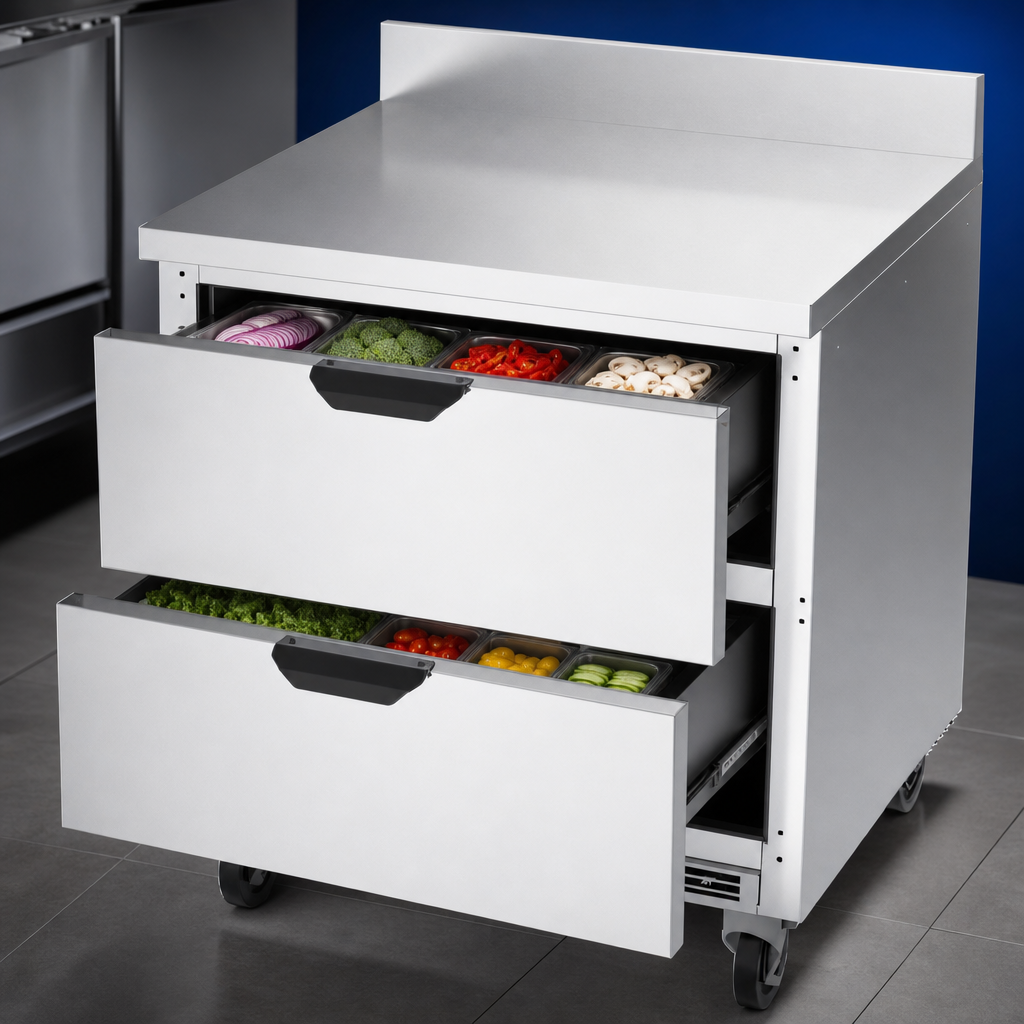 Two Pull-Out Drawers