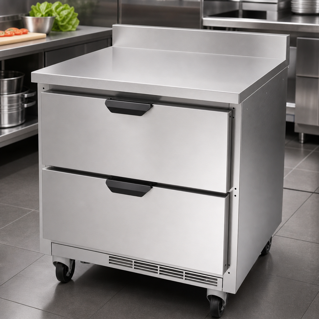 Stainless Steel Worktop and Exterior