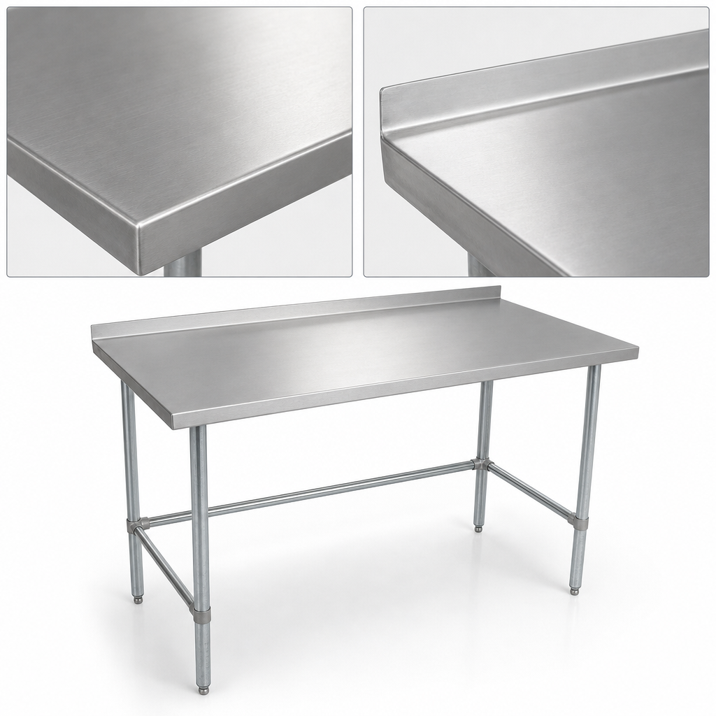 16-Gauge Type 300 Stainless Steel Top