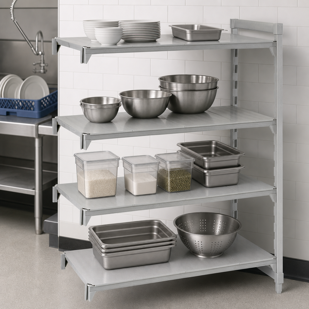 Solid Polypropylene Shelf Plates