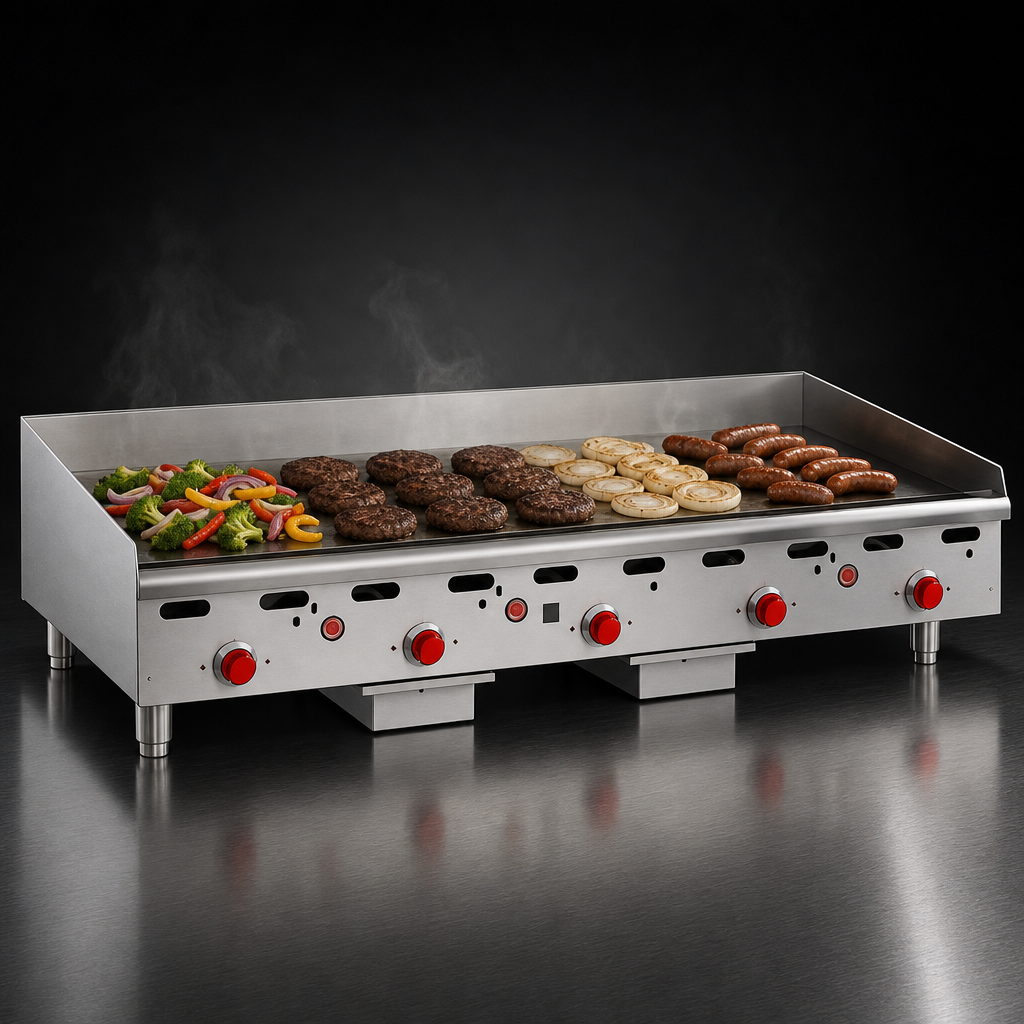 48-Inch x 24-Inch Cooking Surface