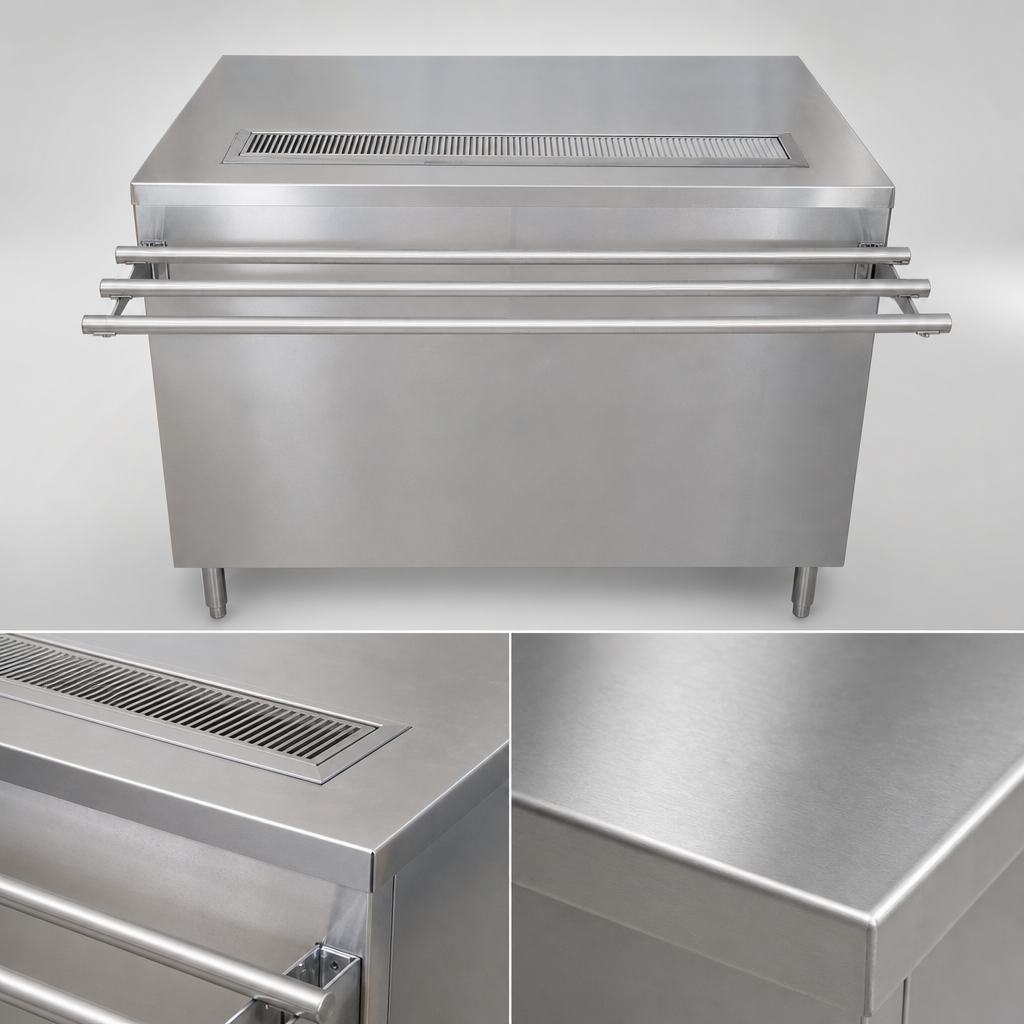 14-Gauge Stainless Steel Top