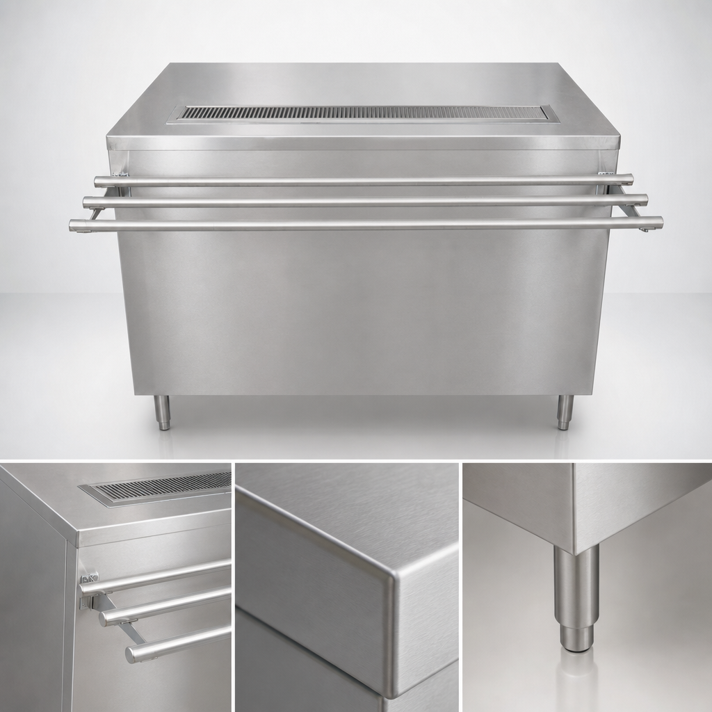 18-Gauge Stainless Steel Body