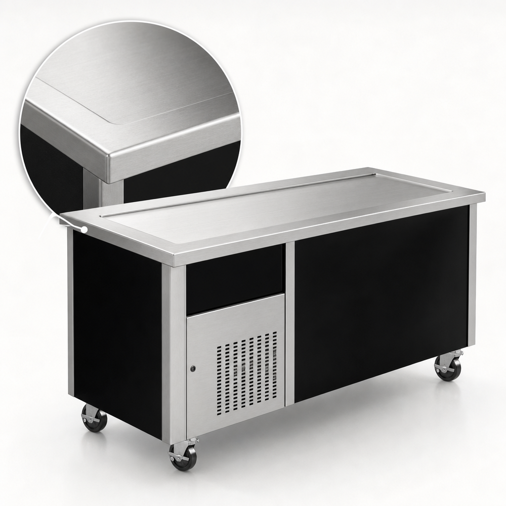 16 Gauge Stainless Steel Top