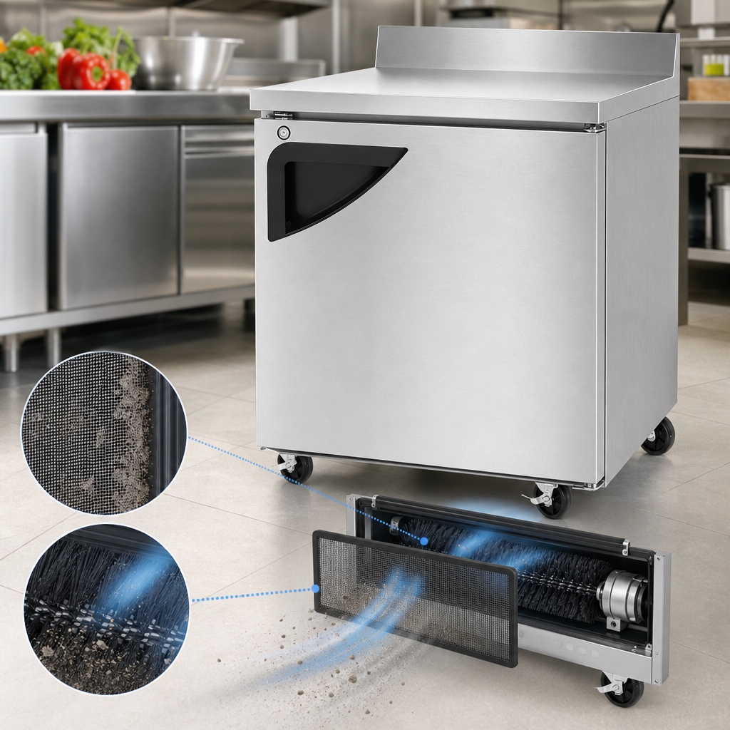 Self-Cleaning Condenser