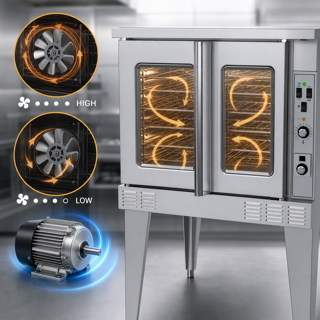 Two-Speed Convection Fan