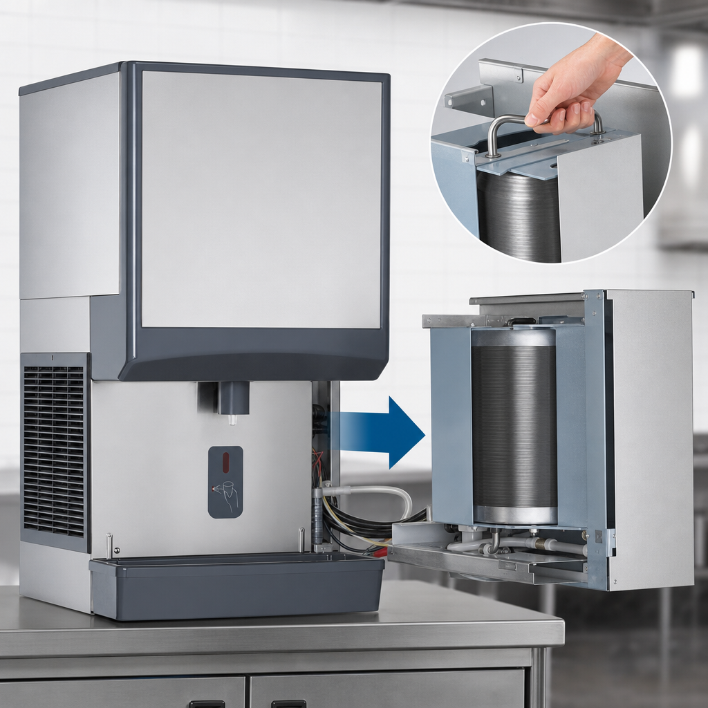 Removable Water-Cooled Icemaker