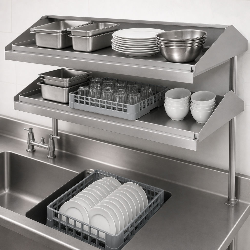 Solid Double-Sided Shelf